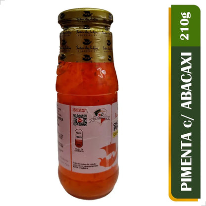 Chutney de Pimenta com Abacaxi - 210g Sabor das Indias | Empório Di Callani
