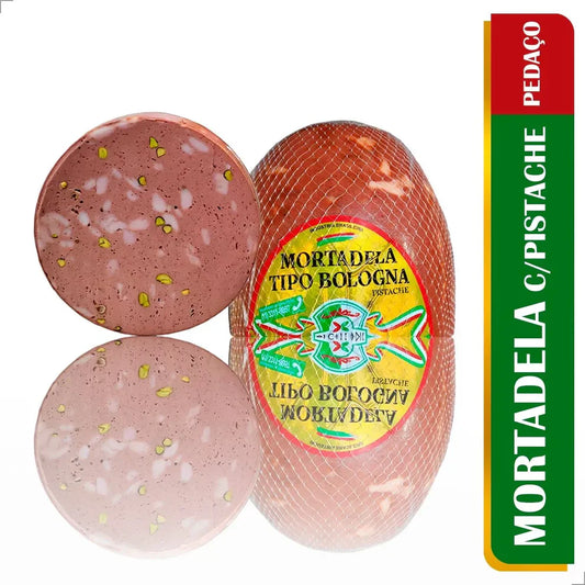 Mortadela Di Callani Com Pistache - 500g | Empório Di Callani