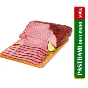 Pastrami Bovino Fatiado - 500g Sabor Intenso | Empório Di Callani