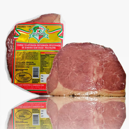 Pastrami Bovino Fatiado - 500g Sabor Intenso | Empório Di Callani